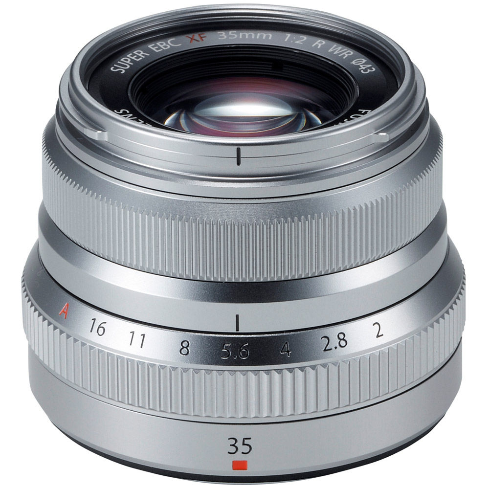 Fujifilm Fujinon XF 35mm f/2.0 R WR Silver Lens 600015905ËÇ¼ DSLR