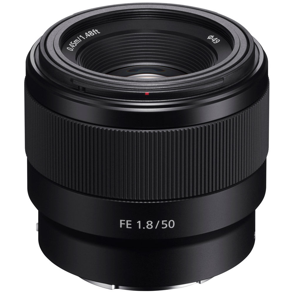 Sony SEL FE 50mm f/1.8 E-Mount Lens SEL50F18F/2 Full-Frame 