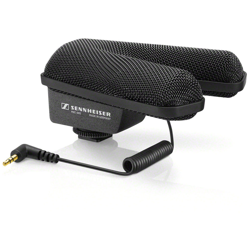Sennheiser MKE440 Stereo Shoe Mount Shotgun Mic (Supercardioid