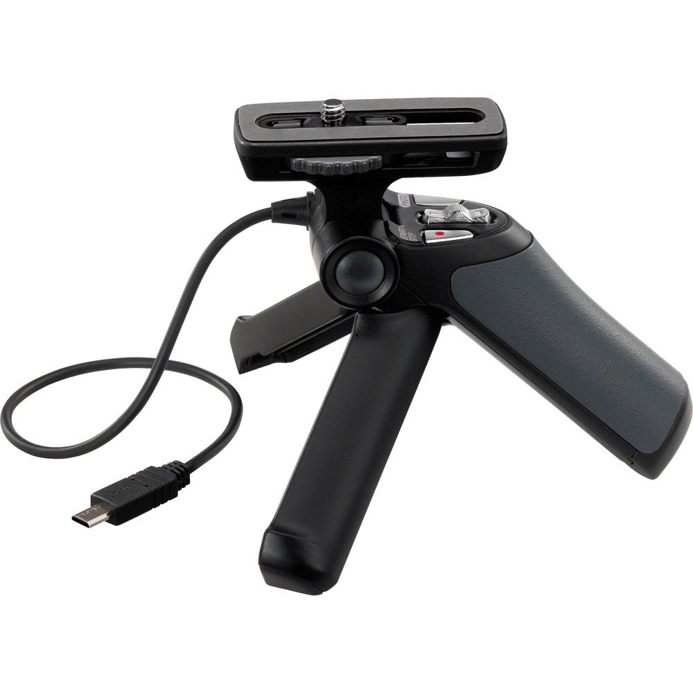 Sony GPVPT1 Shooting Grip with Mini Tripod Consumer Table Tripods