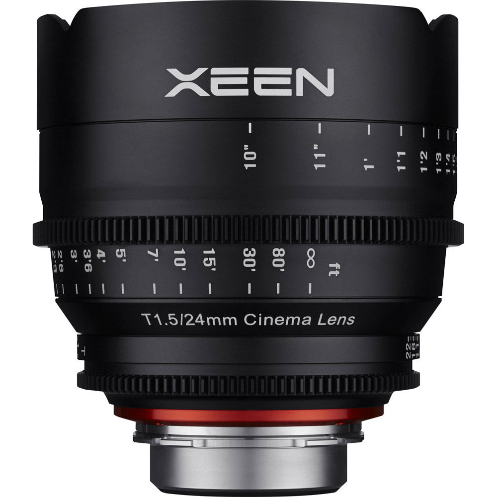 Rokinon XEEN 24mm T1.5 Lens for PL Mount XN24-PL Video Cine Lenses