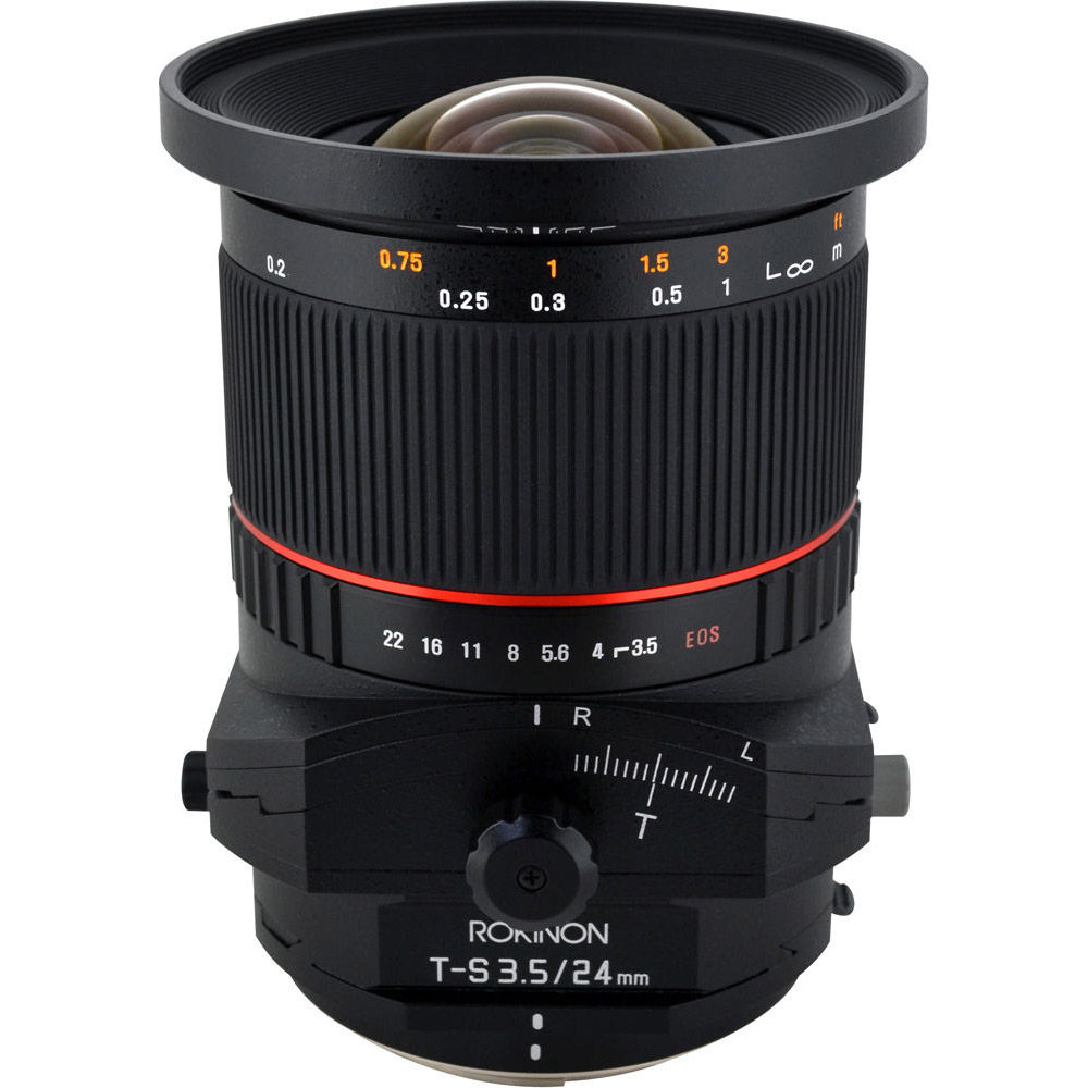 Rokinon 24mm F3.5 Tilt Shift Lens for Canon EF Mount TSL24M-C
