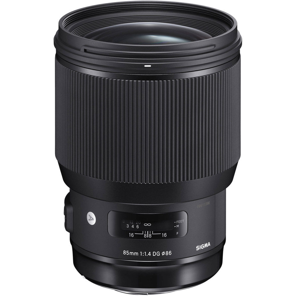 Sigma 85mm f/1.4 DG HSM Art Lens for Canon A85DGHC Full-Frame 