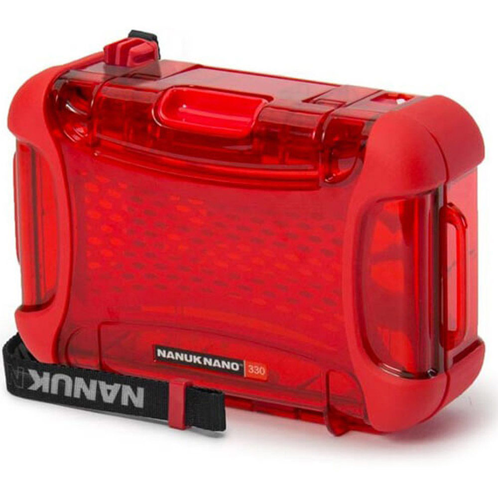 Nanuk Cases Nano 330 - Red 330S-000RD-0A0 Micro Watertight Cases