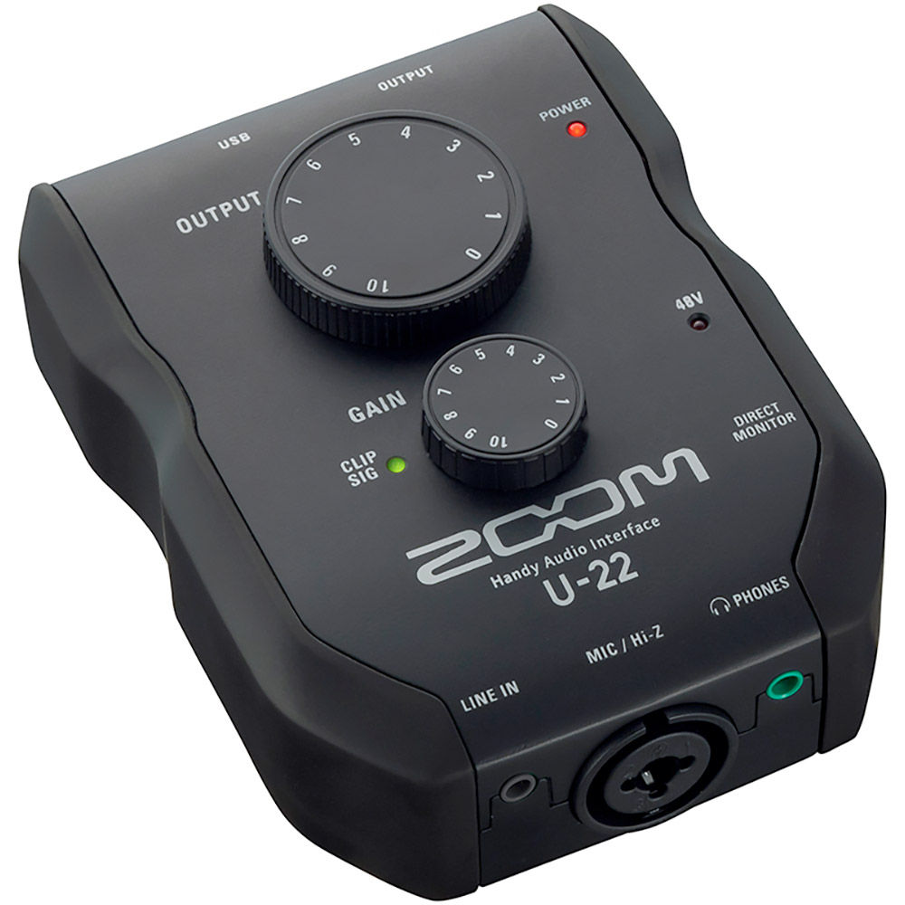 Zoom U-22 2 Channel Portable USB Interface