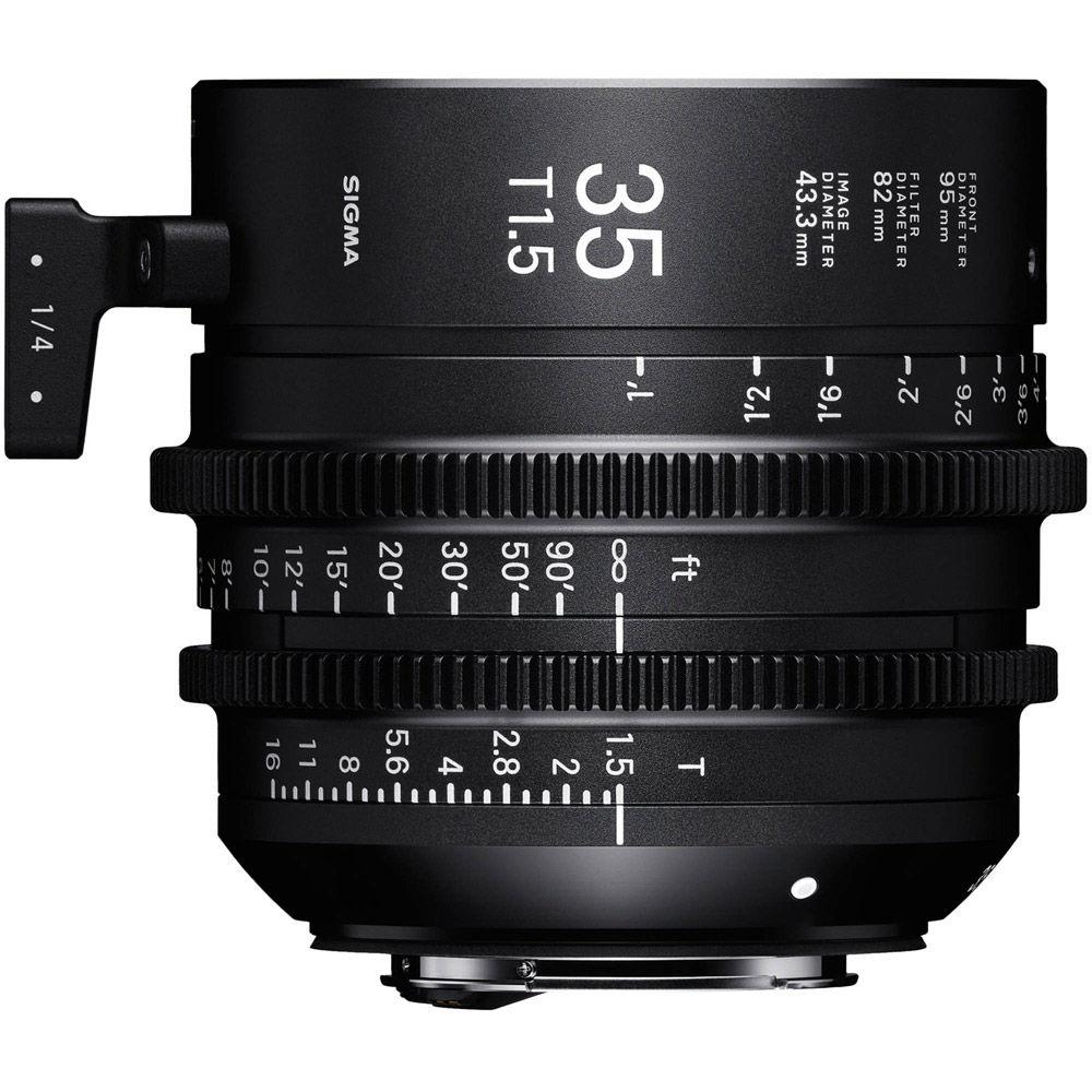 Sigma 35mm T1.5 FF Cine Lens for Canon EF Mount CL35C Vistek Canada