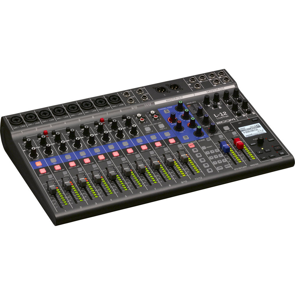 Zoom Livetrak L-12 ZOOM-ZL12 Audio Mixers - Vistek Canada Product