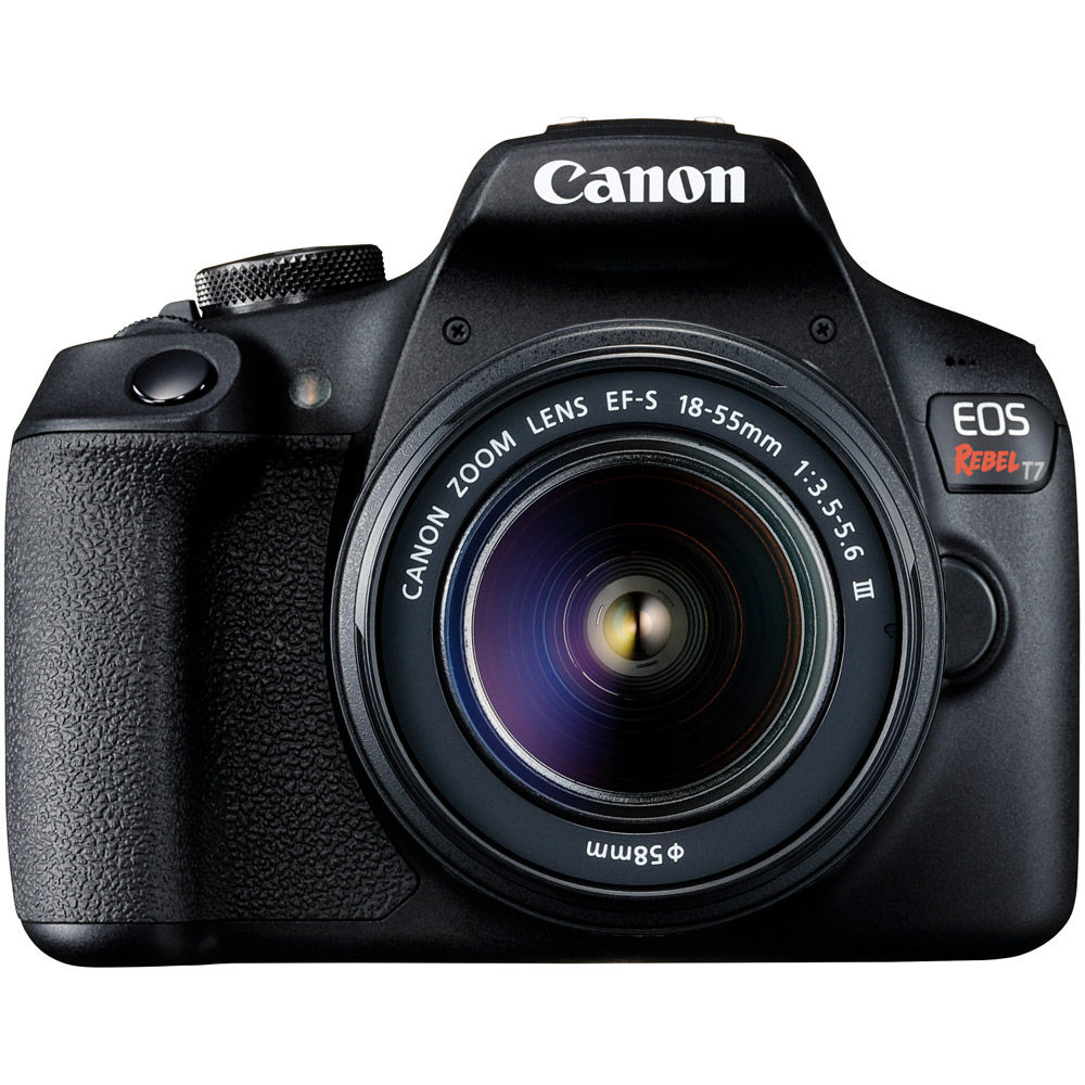 Canon EOS Rebel T7 w/ EF-S 18-55mm DC III 2727C003 DSLR