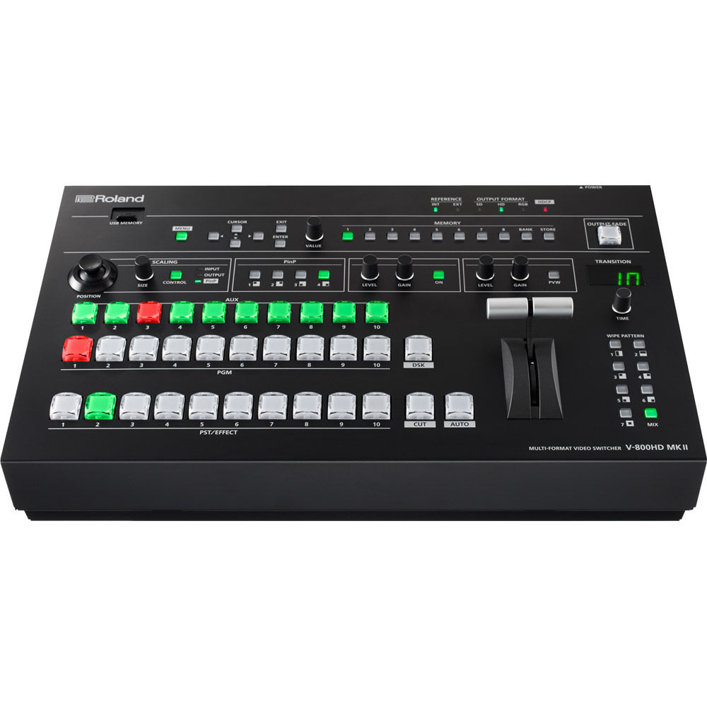 Roland V 800hdmkii Multi Format Video Switcher 8 Channel Hd Converters Vistek Canada Product Detail