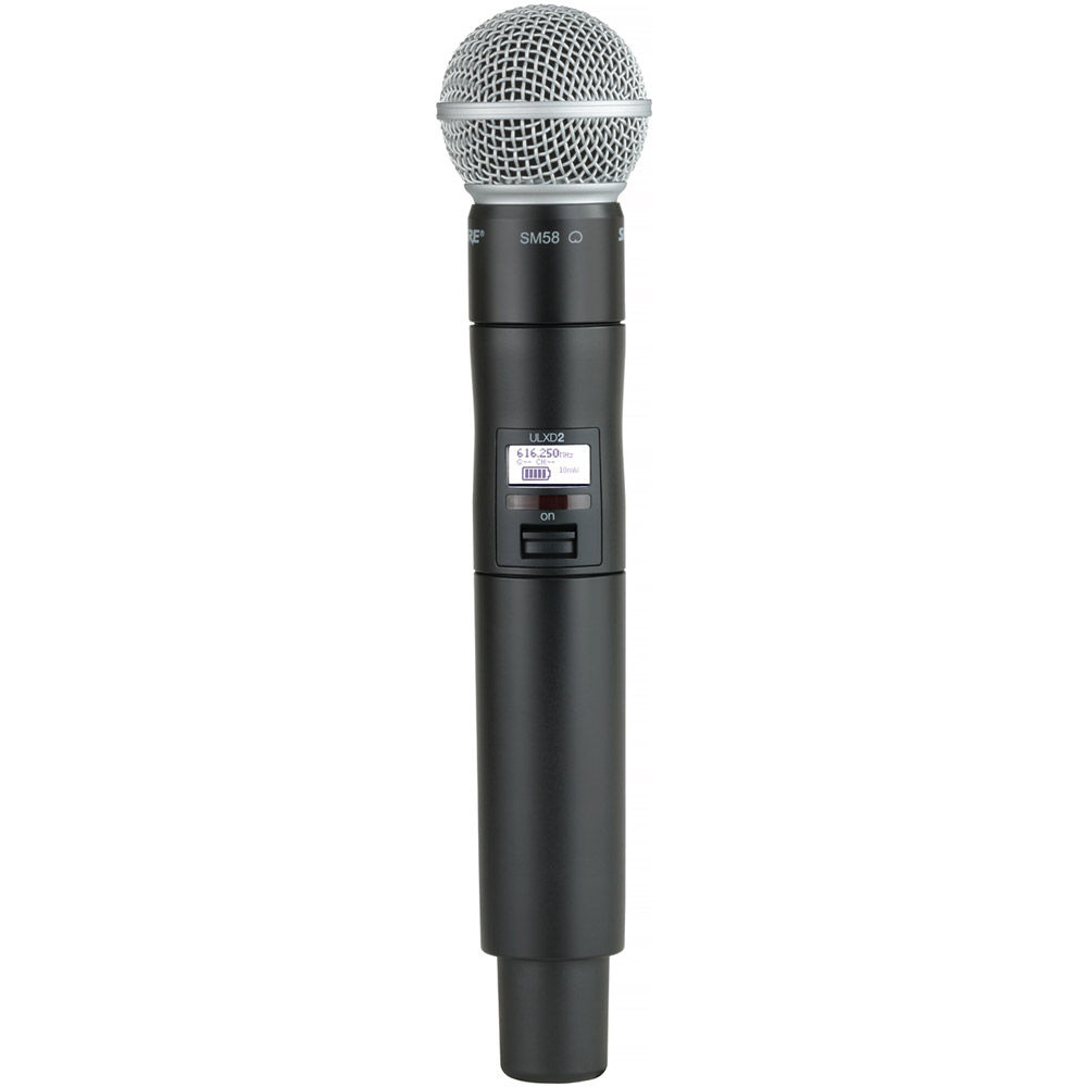 Shure ULXD2 Handheld Transmitter with SM58 Microphone Capsule (G50
