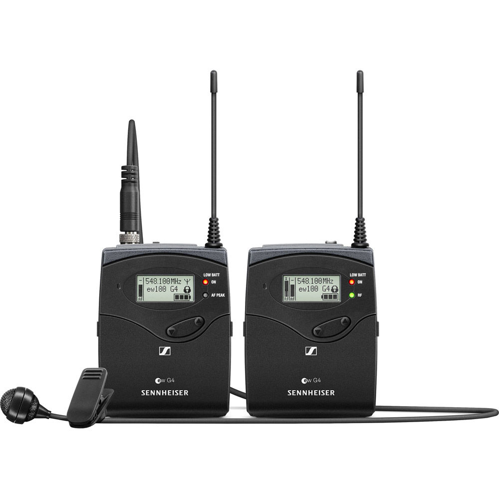 Sennheiser EW100 ENG G4 A Wireless Microphone System SK 100 G4 bodypack,lavalier A: 516 to 558 