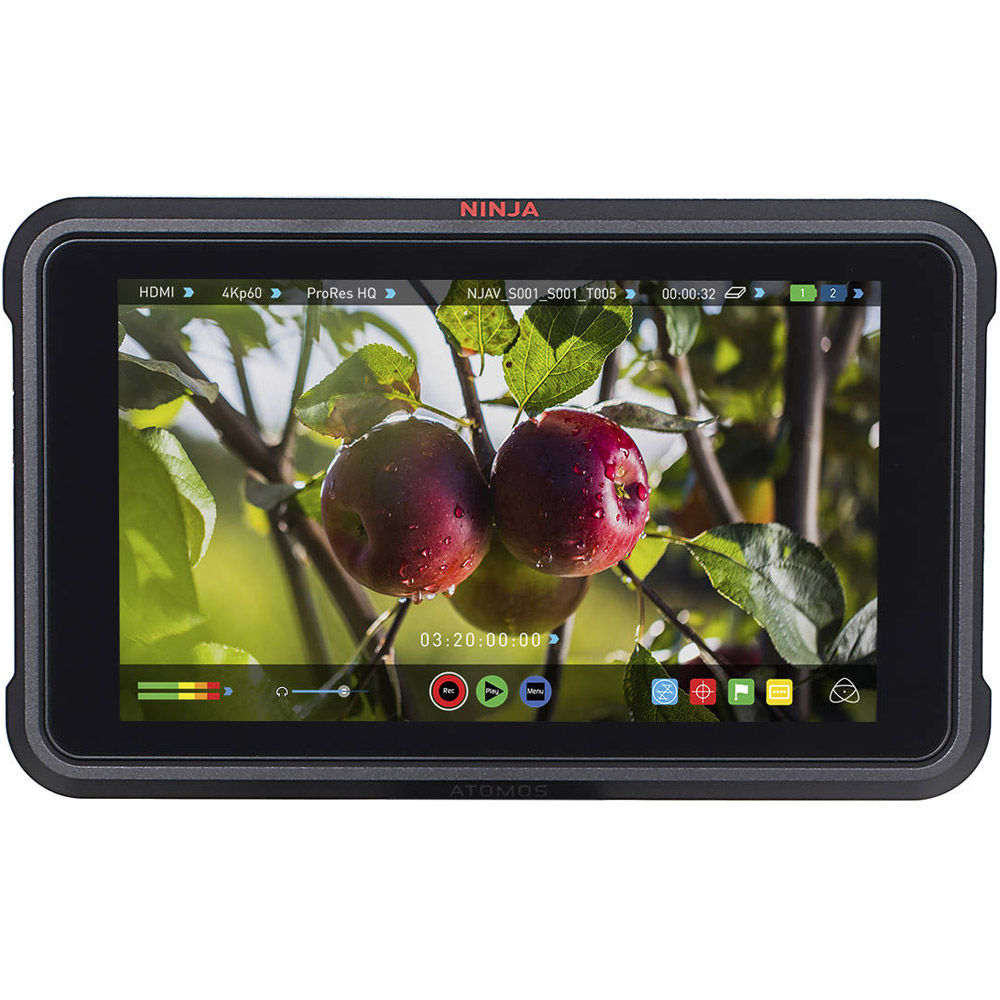 Atomos Ninja V w/ Battery, Hood, HDMI cable, 1 TB SSD