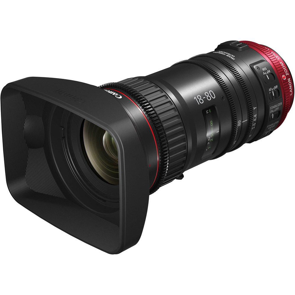 Canon CN-E 18-80mm T4.4 L IS EF Mount