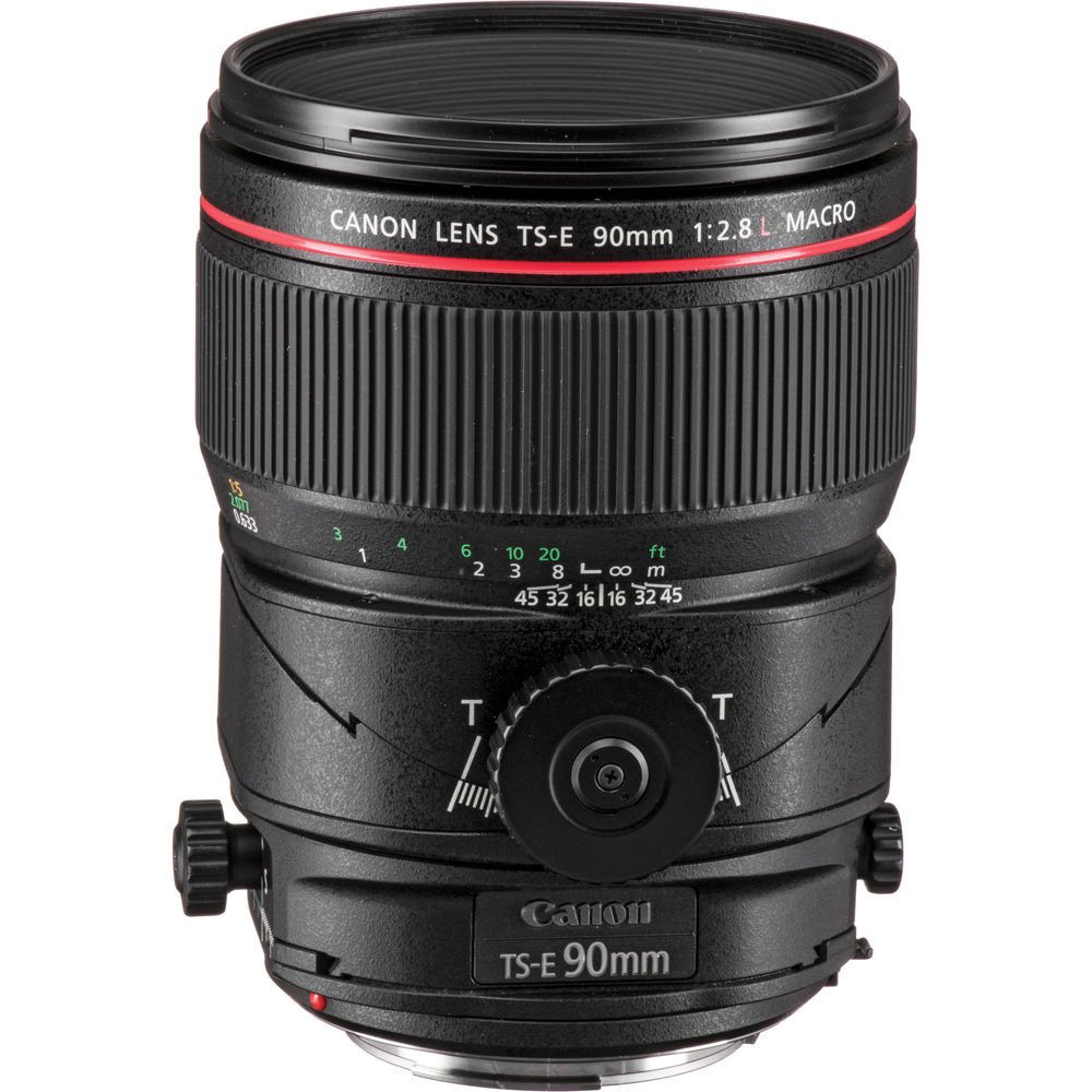 Canon TS-E 90mm f/2.8L Macro Tilt-Shift Lens 2274C002 Full-Frame