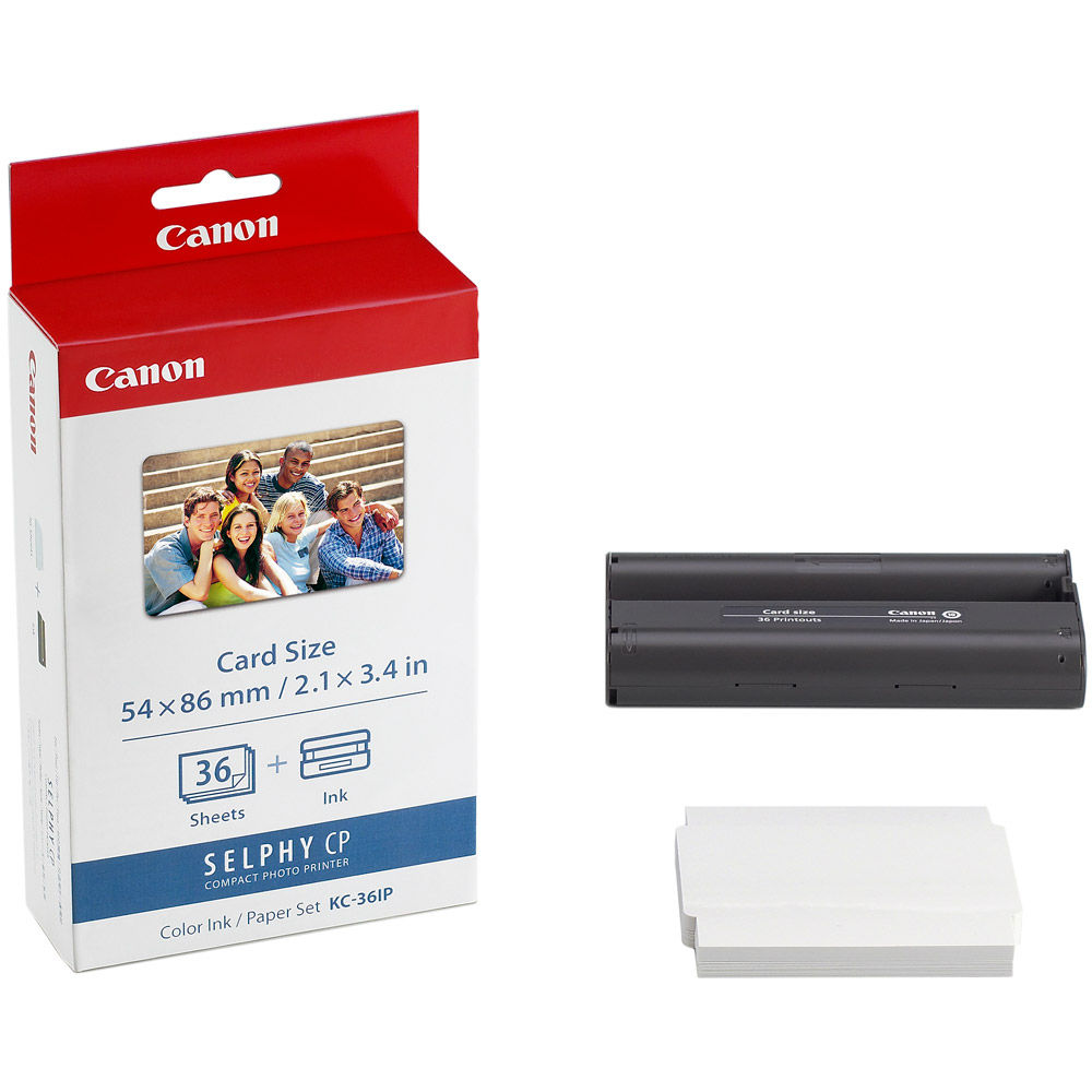 Canon Colour Ink / Paper Set KC-36IP 7739A001 Dye-Sub Desktop