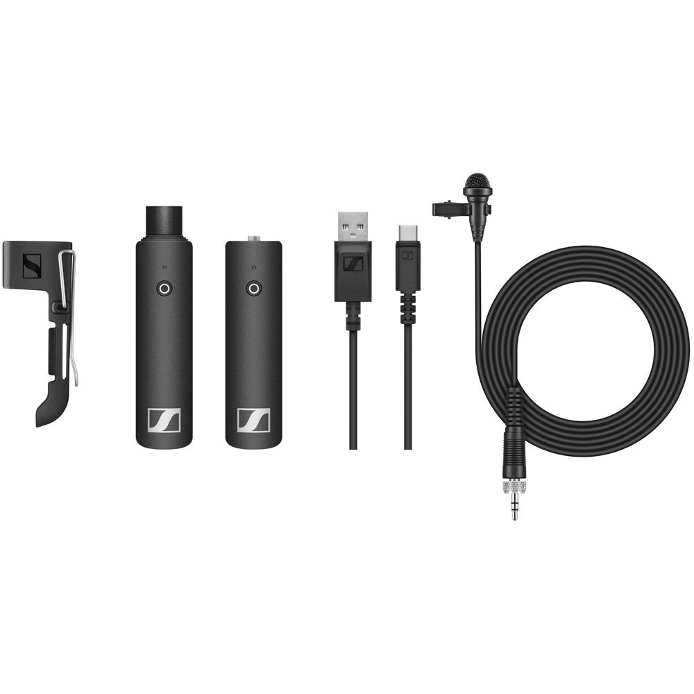 ゼンハイザ XS Wireless Portable Lavalier Set Sennheiser Lavalier set with (1) ME2-II clip-on lapel mic, (1) XSW