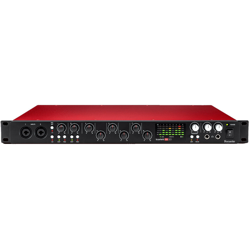 Focusrite Plc. Scarlett 18i20 18-in, 20-out USB Audio Interface 