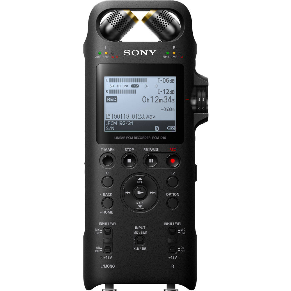 Sony PCMD10 Portable High-Resolution Linear PCM Audio Recorder