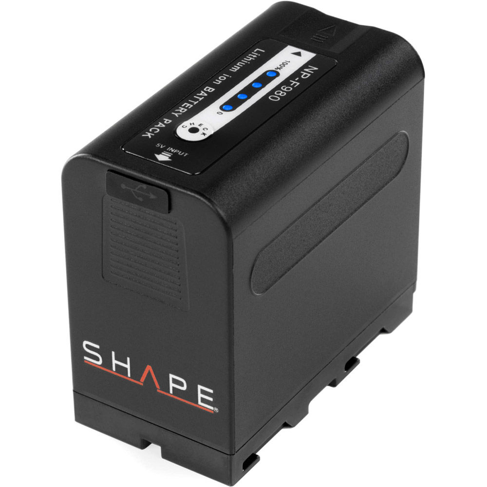 Shape WLB Two Shape 14.8V 98WH Rechargeable Lithium-Ion V-Mount