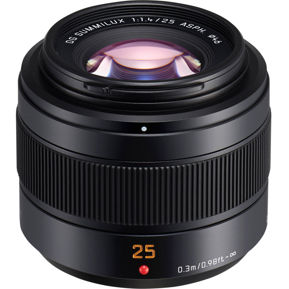 Panasonic Leica DG Summilux 25mm f/1.4 II ASPH Lens HXA025 Micro