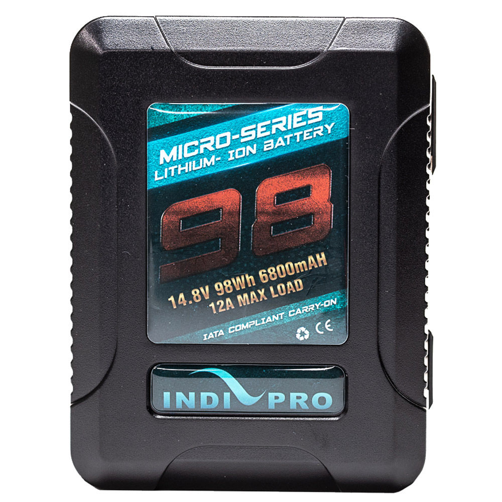 IndiPro MicroSeries 98Wh VMount LiIon Battery VMP98S Video Batteries Vistek Canada Product