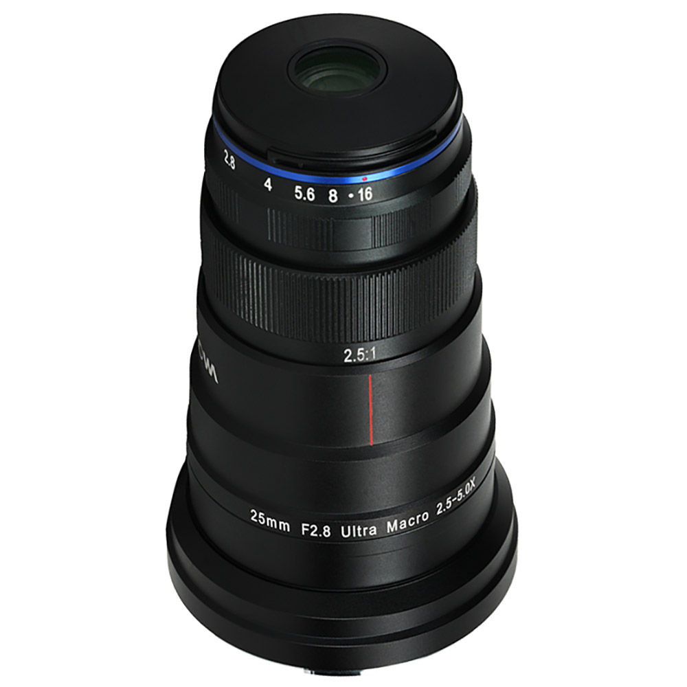 Laowa 25mm f/2.8 2.5-5x Ultra-Macro Nikon Z Mount Manual Focus 
