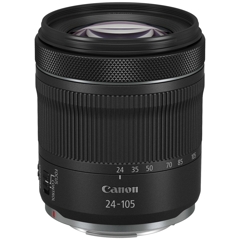 ファッションの 【美品】Canon rf24-105mm f4-7.1 is stm レンズ(単 