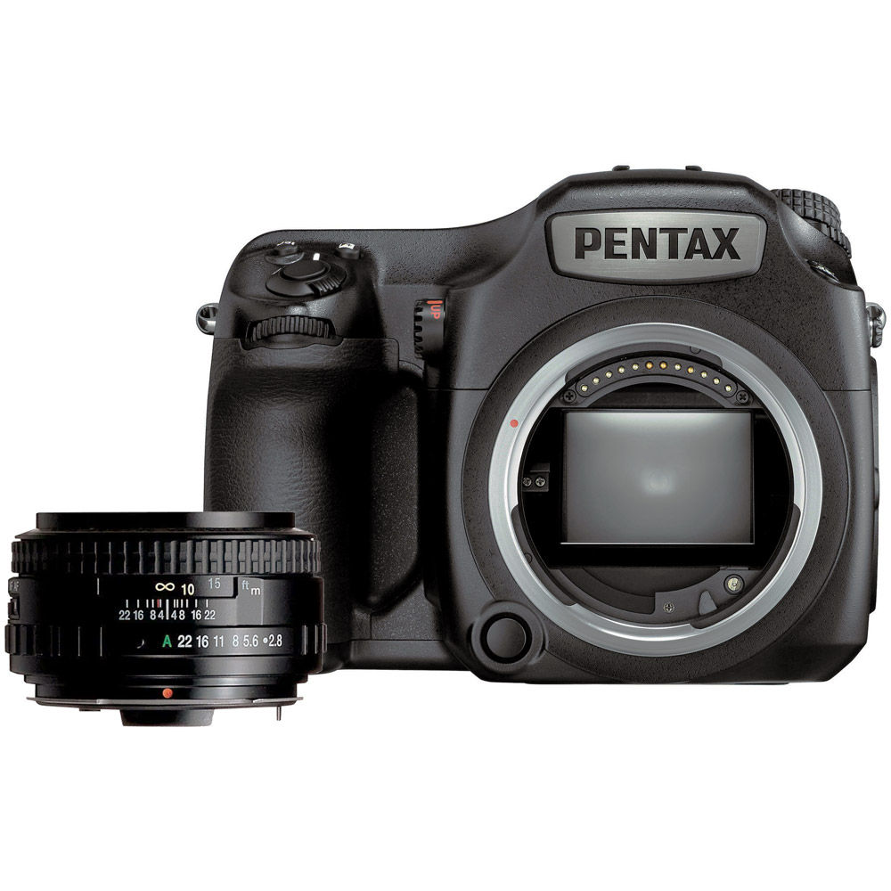 Pentax 645Z Body w/ smc FA 645 75mm F2.8 Lens Medium Format