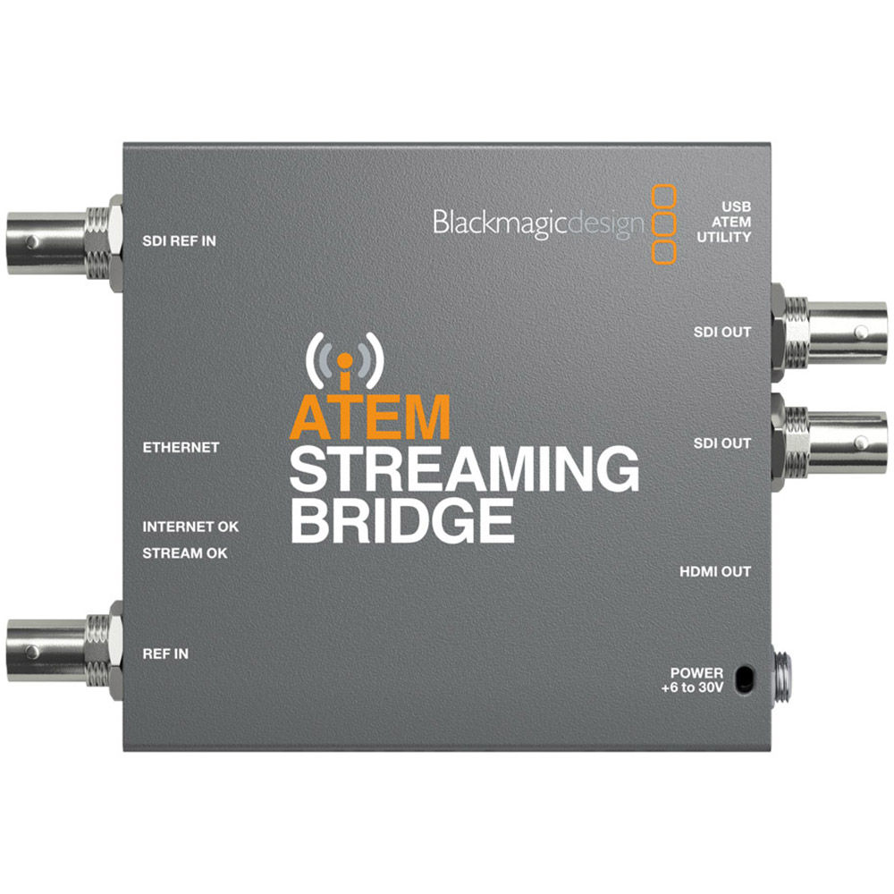Blackmagic Design ATEM Streaming Bridge for ATEM Mini Pro Streaming  Switchers
