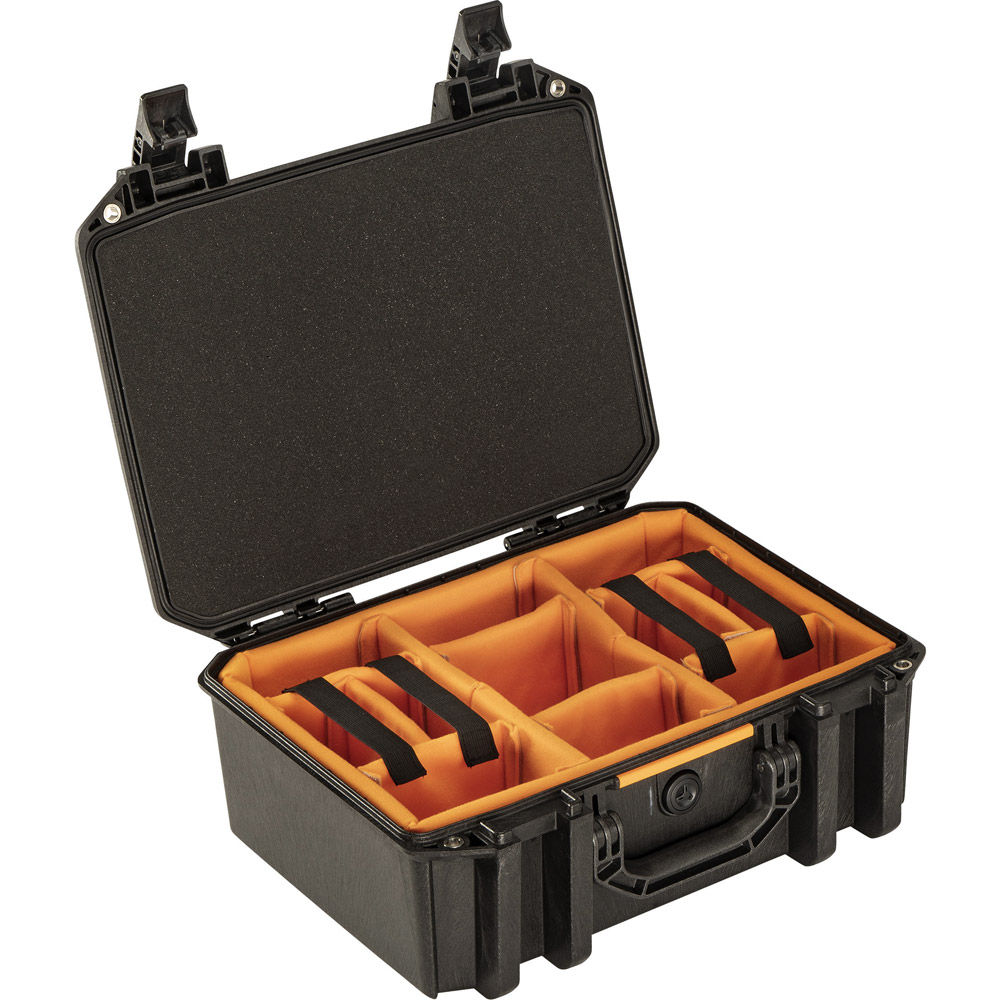 Pelican Vault V300 Photo Case w/ Padded Dividers - Black V300WD