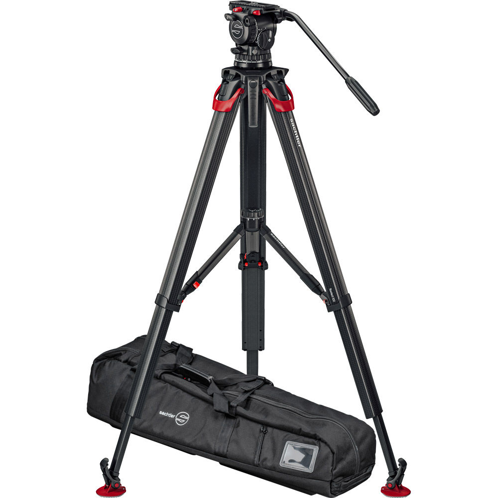 Sachtler aktiv10 Fluid Head (S2072S) Tripod Flowtech100 with Mid-Level  Spreader and Padded Bag ENG S2072S-FTMS Carbon Fiber Vistek Canada  Product Detail