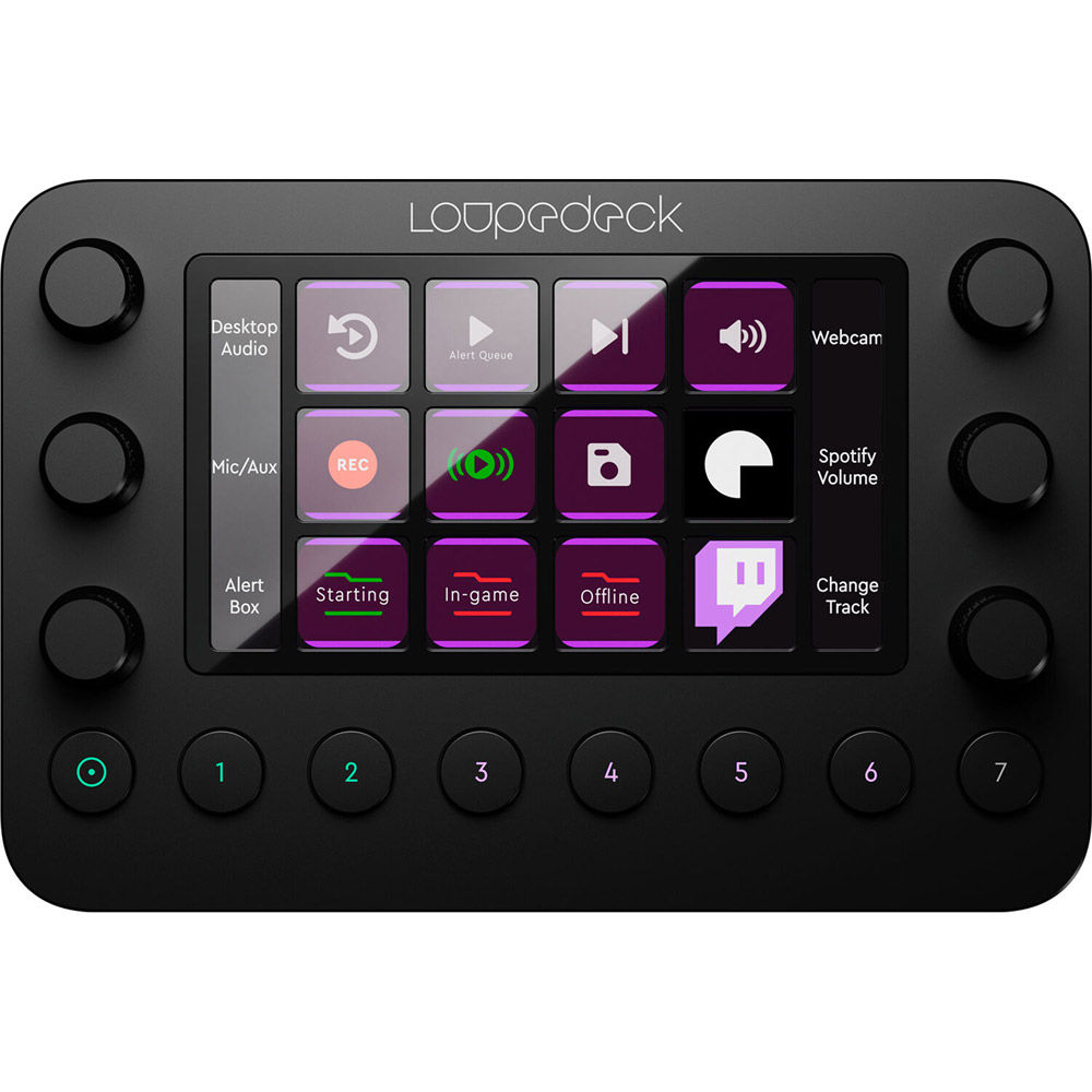 Loupedeck Live Console for Content Creators & Streamers LD-LIVE