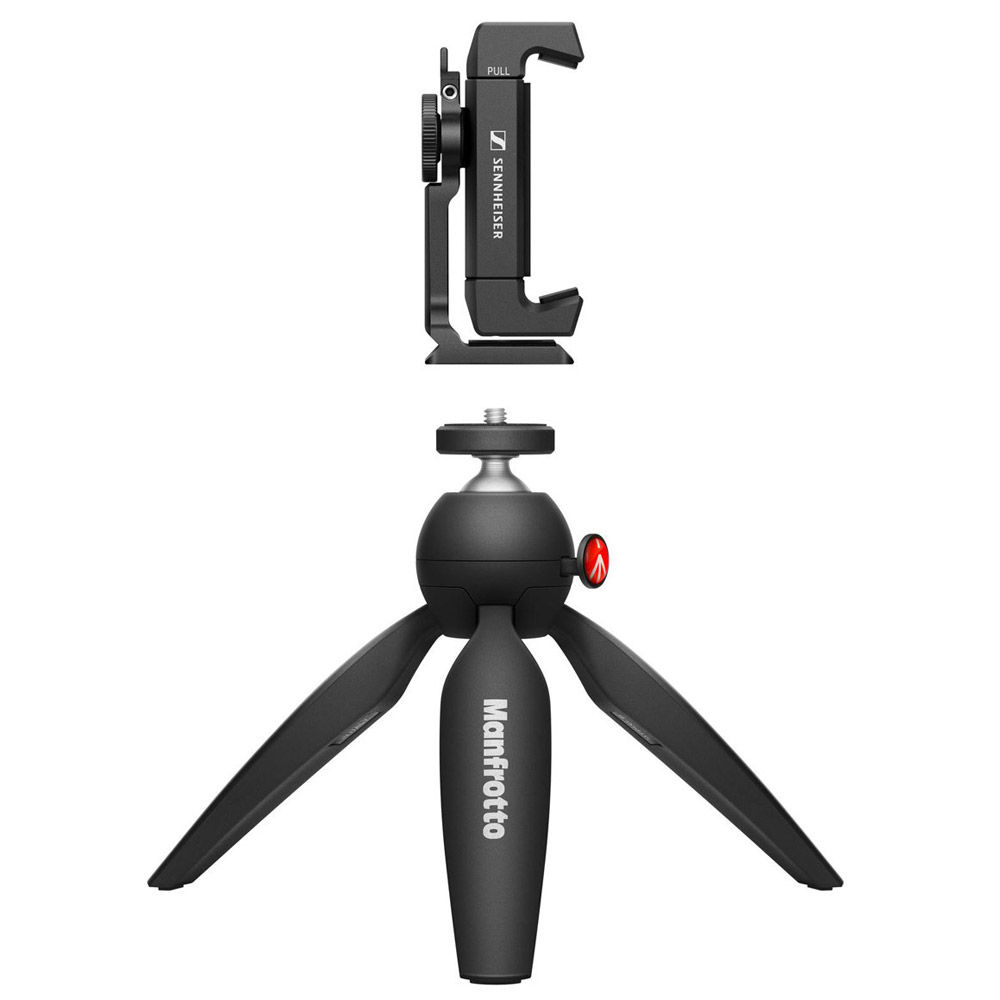 Sennheiser Mobile Kit Includes : Manfrotto PIXI Mini Tripod and Smartphone  Clamp with Cold-Shoe Mount 509265 Microphone Accessories - Vistek Canada  Product Detail
