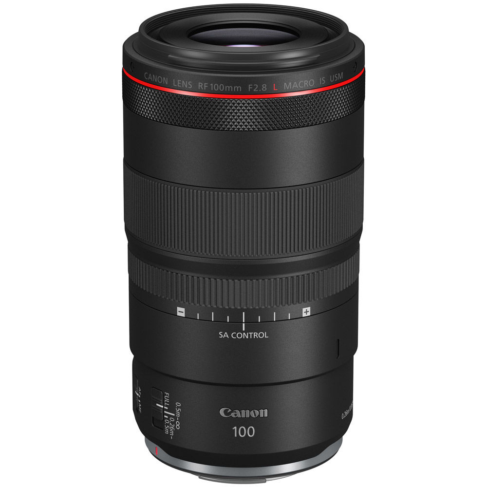 Canon RF 100mm F2.8 L Macro IS USM 4514C002 Full-Frame Specialty