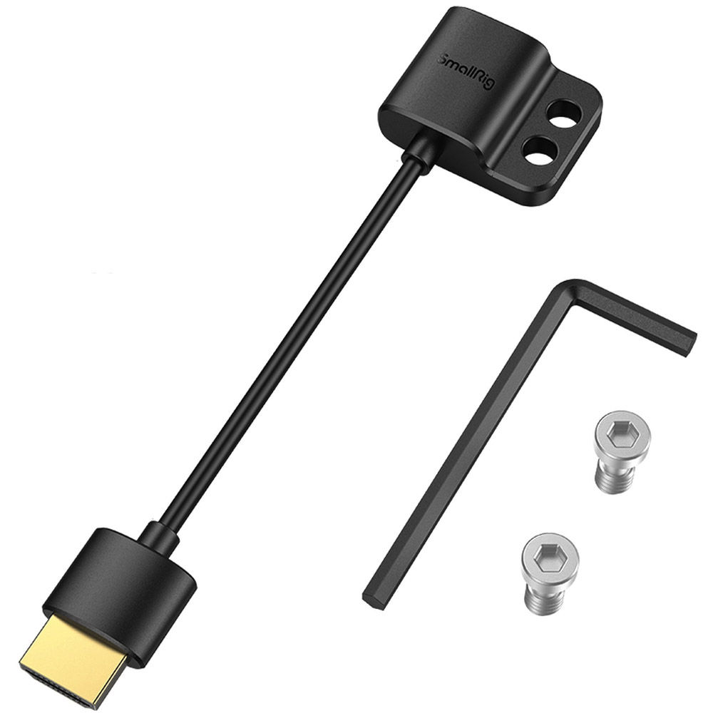 thumbnail image 2 of SmallRig Ultra-Slim 4K Adapter Cable (3019) – For BMPCC 4K/6K, Sony A7SIII, Panasonic GH5 2 of 5