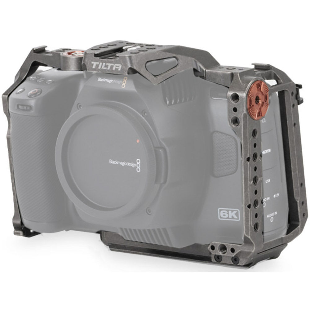 Tilta Full Camera Cage for BMPCC 6K Pro Black TAT11FCCB Camcorder