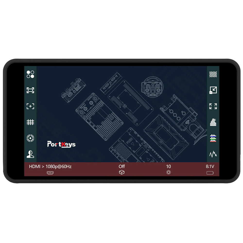 PortKeys PT5 II 5″ 4K HDMI Touchscreen Monitor Monitors 