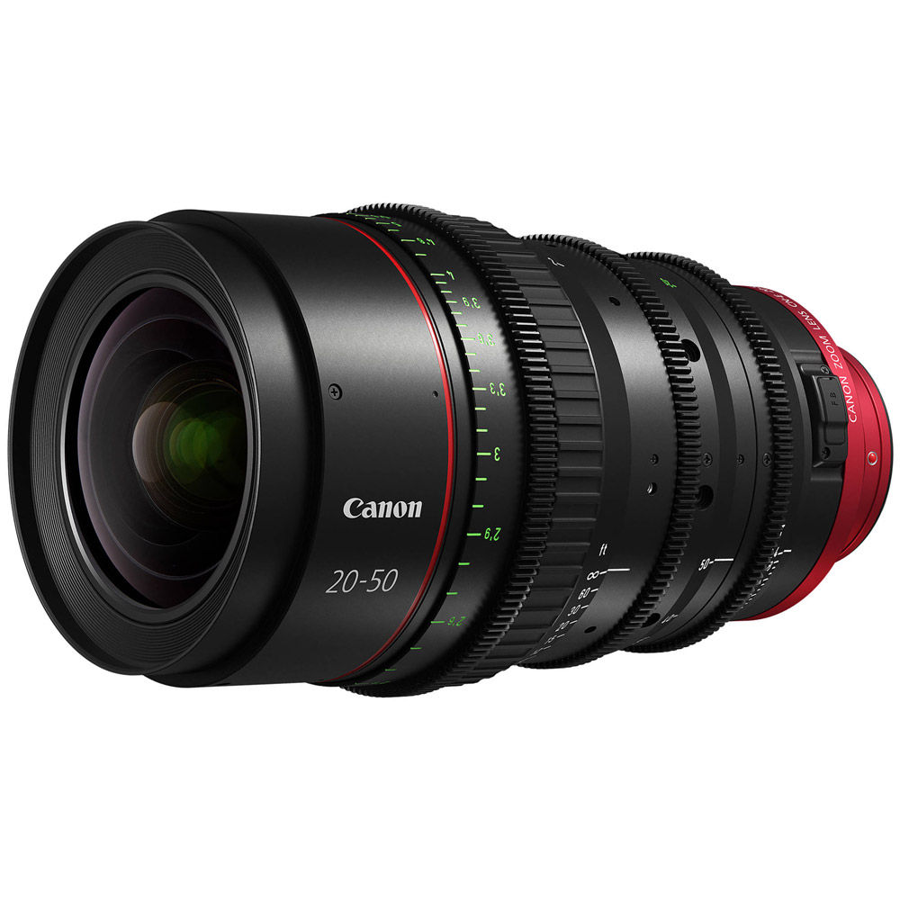 Canon CN-E 20-50mm EF T2.4 EF Mount , Wide Angle Cinema Zoom Lens
