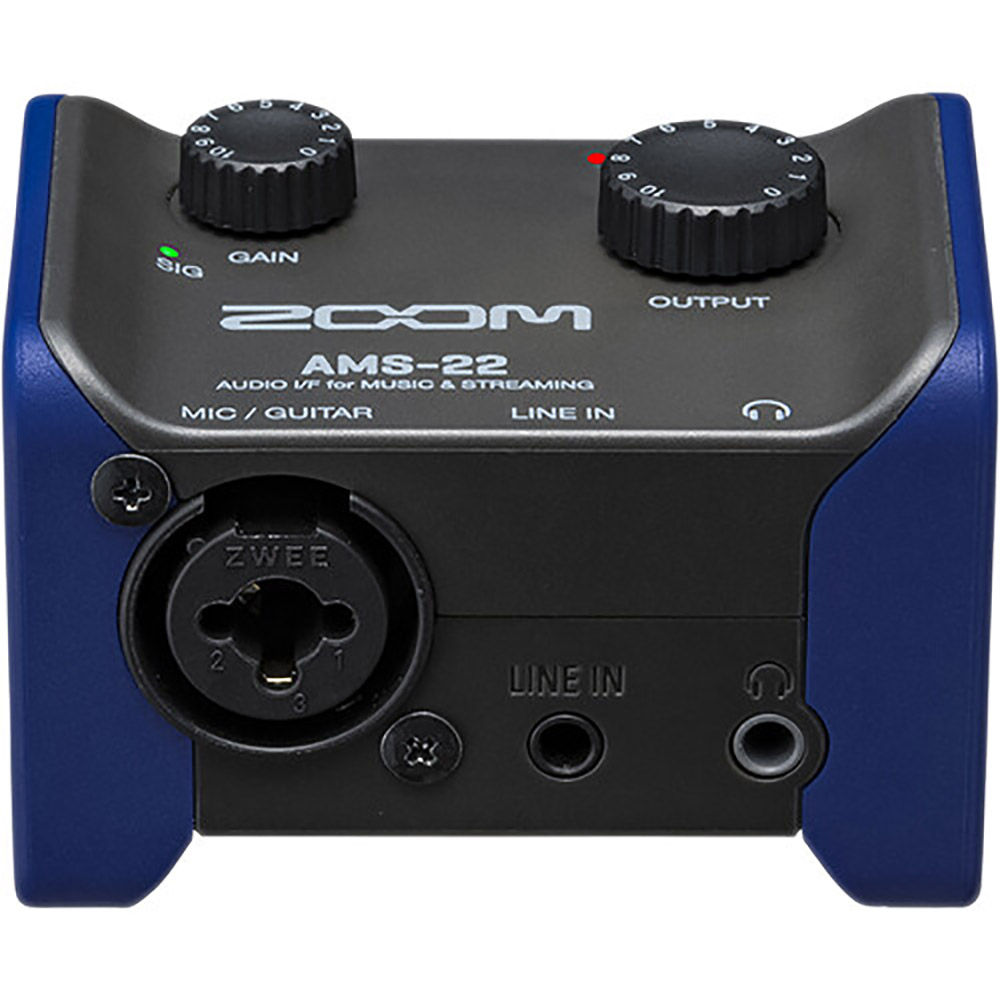 Zoom AMS-22 Audio Interface ZOOM-ZAMS22 Digital Audio Recorders 