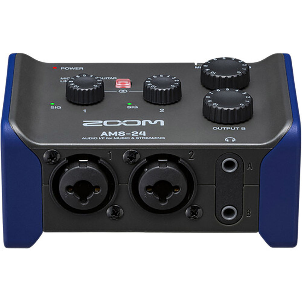 Zoom AMS-24 オーディオインターフェース Zoom AMS-24 USB-C Audio Interface ZOOM-ZAMS24 Digital Audio