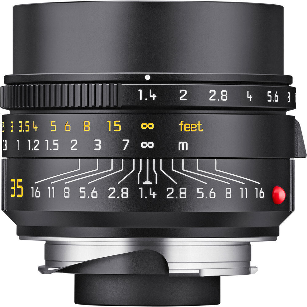 Leica 35mm f/1.4 ASPH Summilux-M Black Lens (E46)
