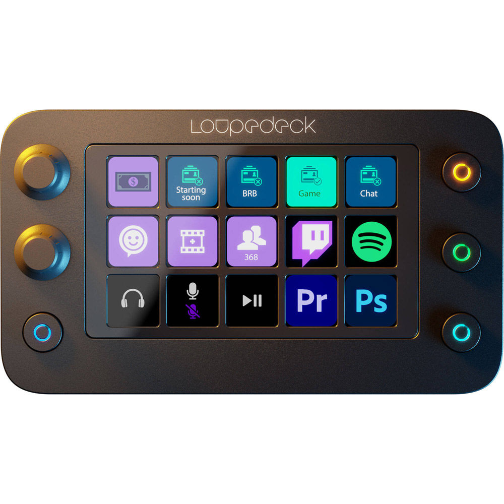Loupedeck Live S Console for Content Creators & Streamers LD-LIVES 