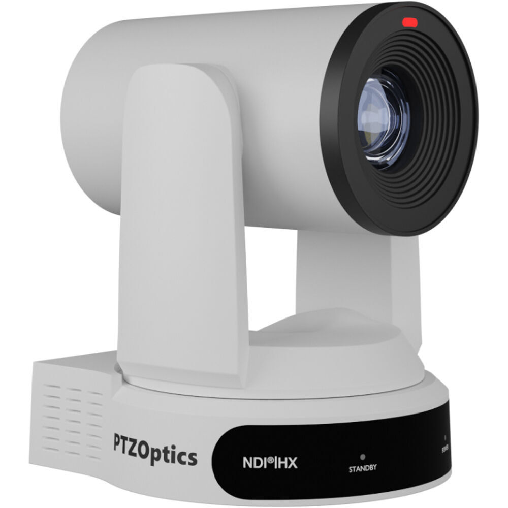 PTZ Optics Move 4K SDI/HDMI/USB/IP PTZ Camera with 30x Optical Zoom (White)