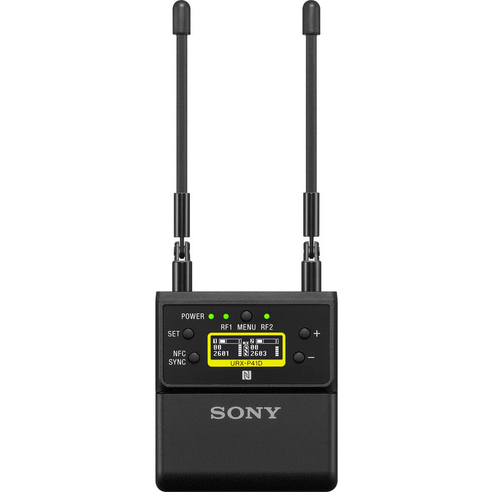 Sony URX-P41D Dual-Channel Camera-Mount Wireless Receiver (UC14