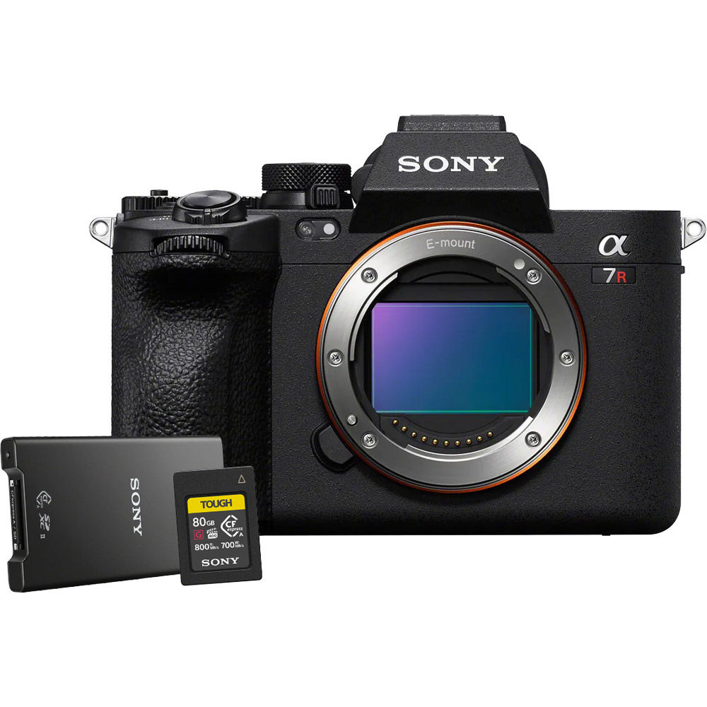 Sony Alpha A7RV Mirrorless Body W/ VGC4EM Vertical Grip ILCE7RM5/B ...