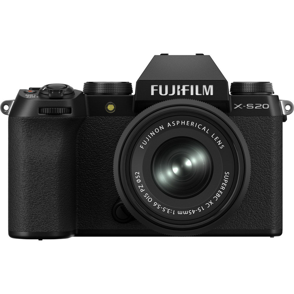 Fujifilm X-S20 Mirrorless Kit Black w/ XC 15-45mm f/3.5-5.6 OIS PZ