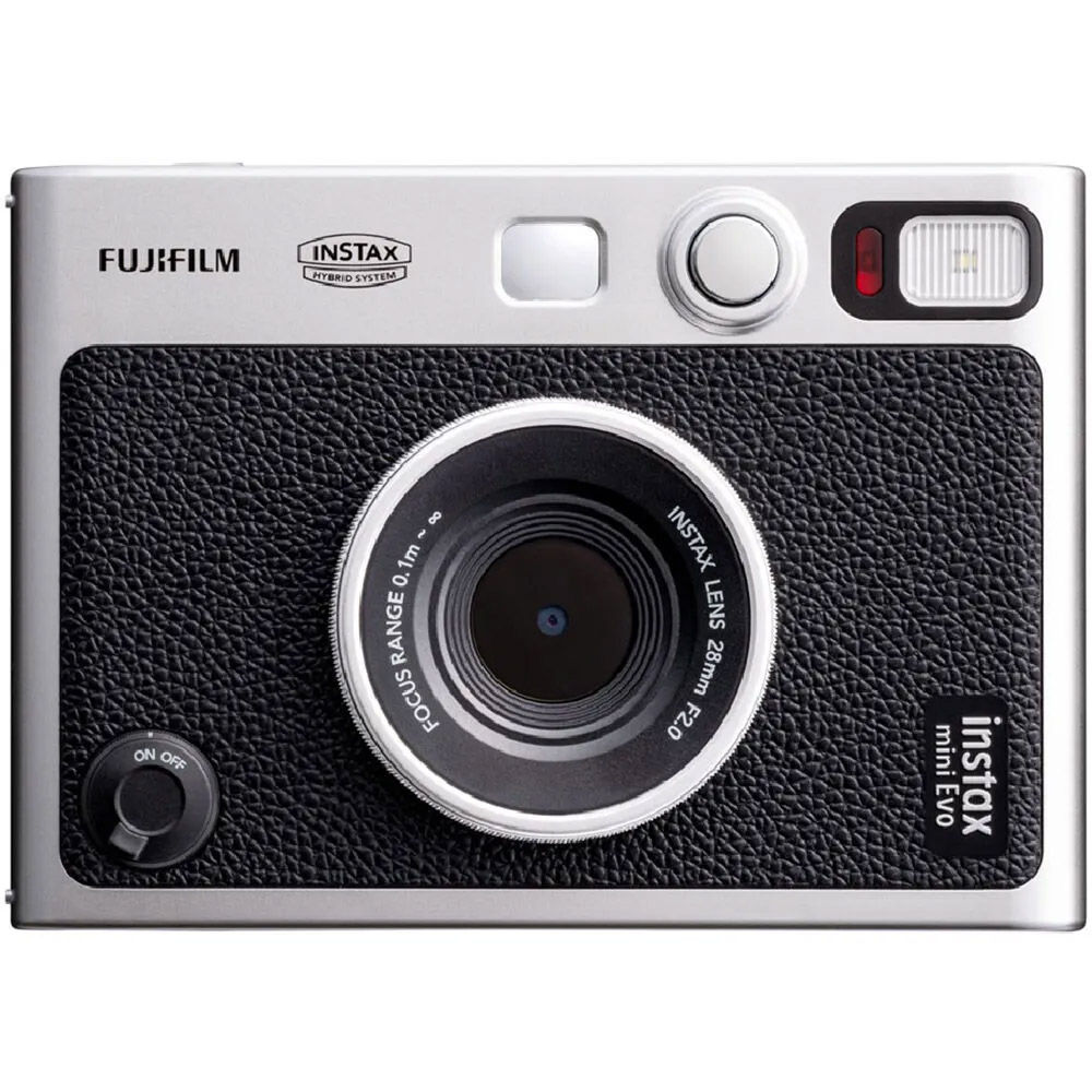 Fujifilm Instax Mini Evo Instant Camera, Black