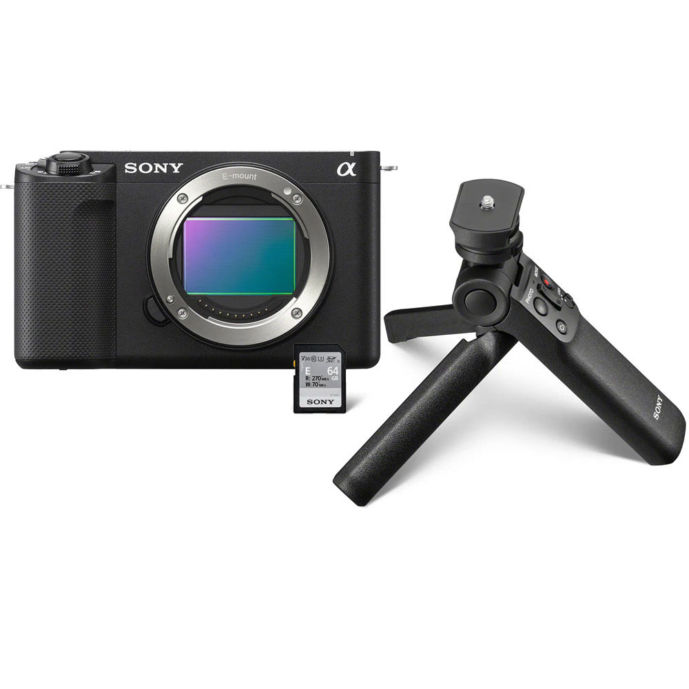 Sony Alpha ZV-E1 Mirrorless Body w/ Vlogger Accessory Kit
