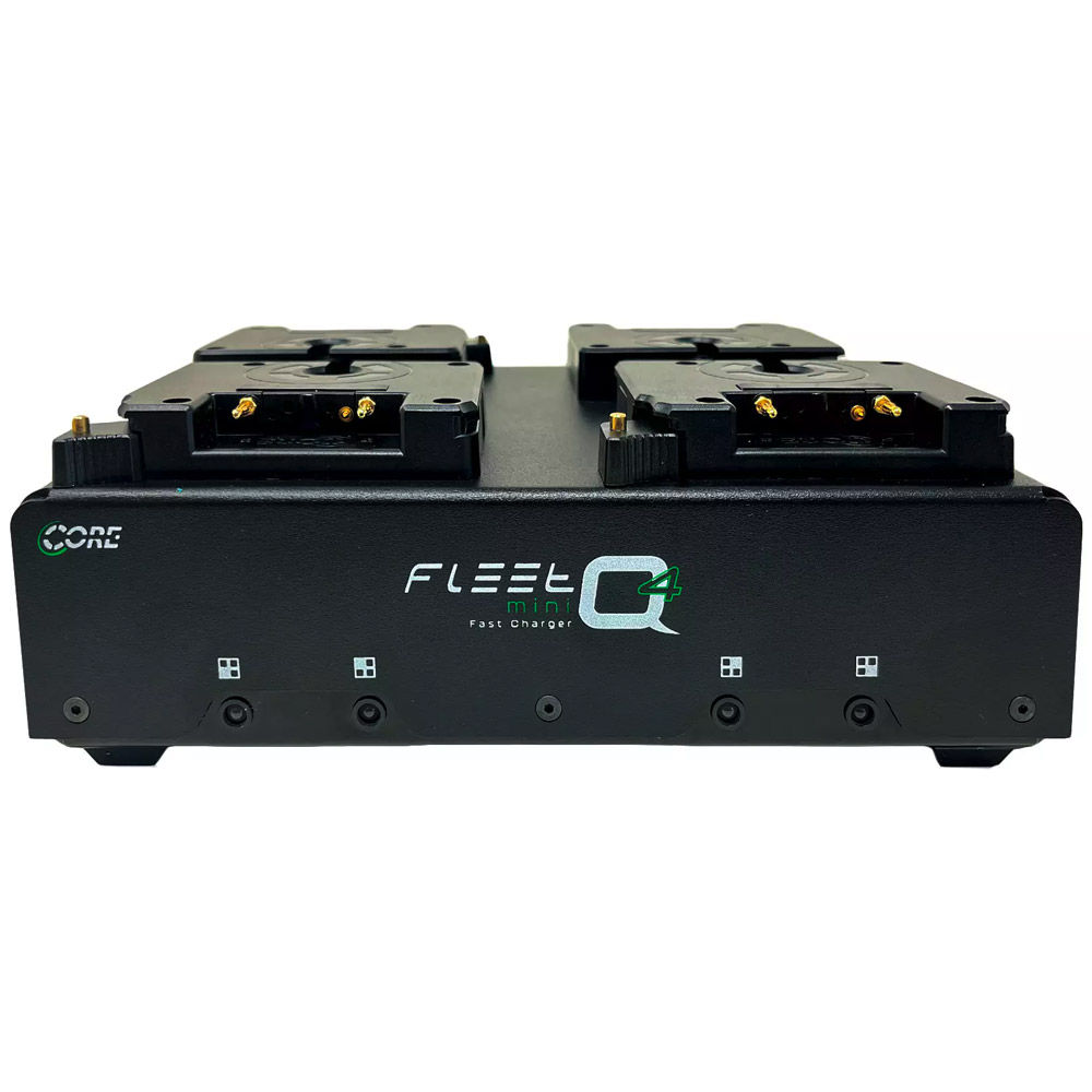 Core FLEET Quad Mini Charger, 3A Charge Output per Channel, G-Mount