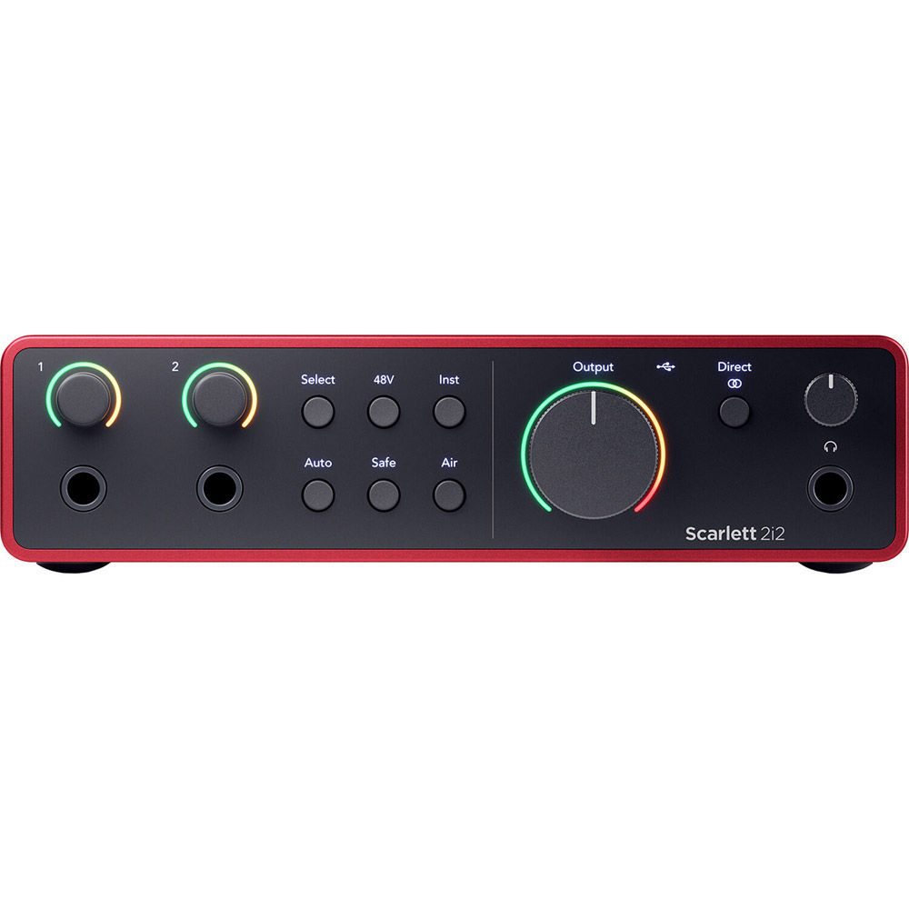 Focusrite Plc. Scarlett 2i2 USB-C Audio Interface (4th